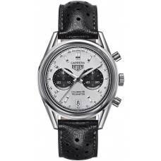 Tag Heuer Carrera Calibre 18 Sunray Silver Dial Men's Watch CAR221A-FC6353